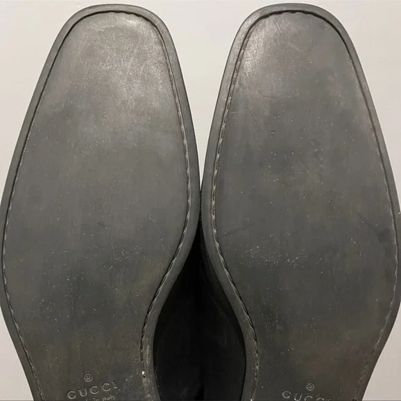 Nice Classic Gucci Derby Lace-ups. Black Sz 10 - Picture 11 of 11